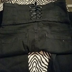 Blank nyc skinny corset waisted jeans